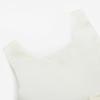 imageUhnice Flower Girl Satin Dress Sleeveless Dresses with Detachable Bow for Wedding PartyIvory