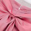 imageUhnice Flower Girl Satin Dress Sleeveless Dresses with Detachable Bow for Wedding PartyPink