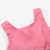 imageUhnice Flower Girl Satin Dress Sleeveless Dresses with Detachable Bow for Wedding PartyPink