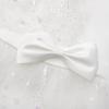 imageUhnice Flower Girls One Shoulder Dress Bowknot Tulle Skirt for Wedding Party PageantWhite