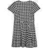 imageSpeechless Girls 716 Boucl Short Sleeve Aline Party DressBlackIvory