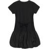 imageSpeechless Girls Short Sleeve Drop Waist Bubble Party DressBlack