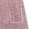 imageSpeechless Girls Short Sleeve Knit Boucle DressBurgundyIvory