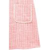 imageSpeechless Girls Short Sleeve Knit Boucle DressCoralIvory