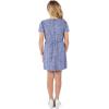 imageSpeechless Girls Short Sleeve Knit Boucle DressNavyIvory