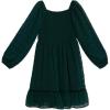 imageSpeechless Girls Long Sleeve Smocked Bodice Clip Dot Chiffon Party DressHunter