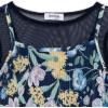 imageSpeechless Girls Short Sleeve Tee and Maxi Pleated DressNavyYellow