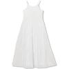imageSpeechless Girls Sleeveless Maxi Tiered Dress and HandbagWhite
