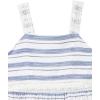 imageSpeechless Girls Sleeveless Pinafore Cotton Poplin DressWhiteDenim