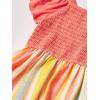 imageSpeechless Girls Smocked Bodice Fit and Flare DressCoral