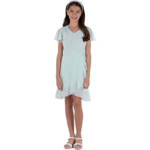 imageSpeechless Girls Flutter Sleeve Chiffon Dress and HeadbandMint