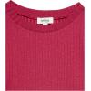 imageSpeechless Girls Fuzzy Cuff Long Sleeve TopRed