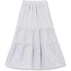 imageSpeechless Girls Tiered Maxi SkirtWhiteBlack