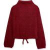 imageSpeechless girls Long Sleeve Mock Neck TopBurgundy