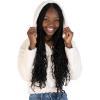 imageSpeechless girls Long Sleeve Plush HoodieIvory