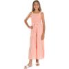 imageSpeechless girls Sleeveless Smocked Back Wide Leg JumpsuitCoral