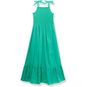 imageSpeechless Girls Sleeveless Maxi Cotton DressGreen
