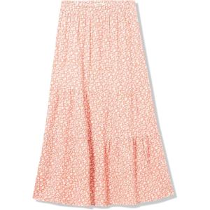 imageSpeechless Girls Tiered Maxi SkirtCoralIvory
