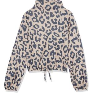 imageSpeechless girls Long Sleeve Mock Neck TopBlushBlack