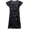 imageSpeechless Girls Flutter Sleeve Plisse Party DressNavy