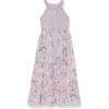 imageSpeechless Girls High Neck Romper Maxi WalkThrough Party DressLilac