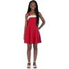 imageSpeechless Girls Sleeveless Aline Party DressRed