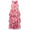 imageSpeechless Girls Sleeveless Maxi Length Organza Party DressPinkFuschia