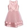 imageSpeechless Girls Sleeveless Tiered Party DressDark Rose
