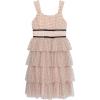 imageSpeechless Girls Sleeveless Tiered Tulle Midi Party DressBlushBlack