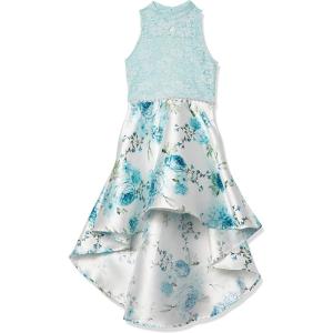 imageSpeechless Girls HighLow Sleeveless Party DressIvoryBlue
