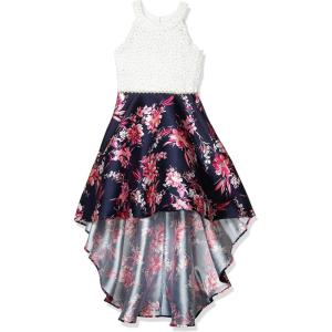 imageSpeechless Girls HighLow Sleeveless Party DressNavyPink