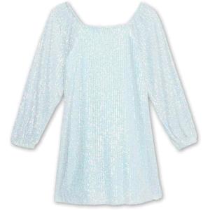 imageSpeechless Girls Long Sleeve Aline Sequined Party DressBlue