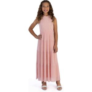 imageSpeechless Girls Sleeveless Pleated Chiffon Maxi DressRose