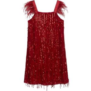 imageSpeechless Girls Sleeveless Sequin Party DressBurgundy