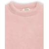 imageSpeechless Girls Long Sleeve Teddy Knit Pullover with FannypackBlush