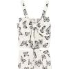 image:imageSpeechless girls 2piece Sleeveless Bow Top and Tiered Maxi Skirt SetIvoryBlack