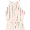 image:imageSpeechless girls Halter Neck Cropped JumpsuitIvoryCoral
