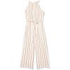 image:imageSpeechless girls Halter Neck Cropped JumpsuitIvoryCoral