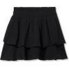 image:imageSpeechless Girls Cotton Smocked Waist Tiered Short SkirtBlack