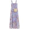 image:imageSpeechless Girls Sleeveless Smocked Maxi SundressBluePink Floral