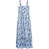 image:imageSpeechless Girls Sleeveless Smocked Maxi SundressIvoryBlue