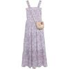 image:imageSpeechless Girls Sleeveless Smocked Maxi SundressIvoryCoral