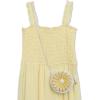 image:imageSpeechless Girls Sleeveless Smocked Maxi SundressLight YellowDot
