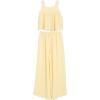 image:imageSpeechless girls 2piece Cotton Gauze Babydoll Tank Top and Wideleg Pants SetButter
