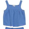 image:imageSpeechless girls 2piece Cotton Gauze Babydoll Tank Top and Wideleg Pants SetPeriwinkle