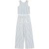 image:imageSpeechless girls 2piece Striped Sleeveless Top and Wide Leg Pants SetBlueIvory