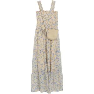 image:imageSpeechless Girls Sleeveless Smocked Maxi SundressYellowPurple