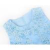 image:imageUhnice Flower Girl Dress Floral Lace Ball Gown Bridesmaid Formal Dresses for Wedding PartyRainbow Blue