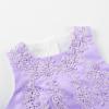 image:imageUhnice Flower Girl Dress Floral Lace Ball Gown Bridesmaid Formal Dresses for Wedding PartyRainbow Purple