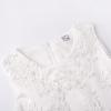 image:imageUhnice Flower Girl Dress Floral Lace Ball Gown Bridesmaid Formal Dresses for Wedding PartyWhite 2